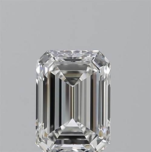 1.01 carat F-VVS2 Natūralus Emerald Deimantas (1)