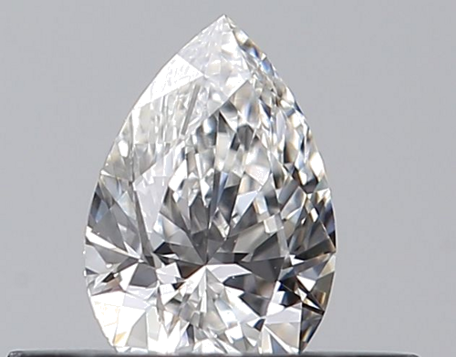0.28 carat F-VS1 Natūralus Pear Deimantas (1)