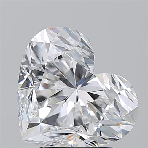 3.21 carat D-IF Natūralus Heart Deimantas (1)