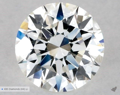 0.57 carat G-VS2 Excellent cut Natūralus Round Deimantas (1)
