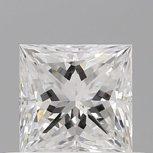 0.5 carat E-SI1 Natūralus Princess Deimantas (1)