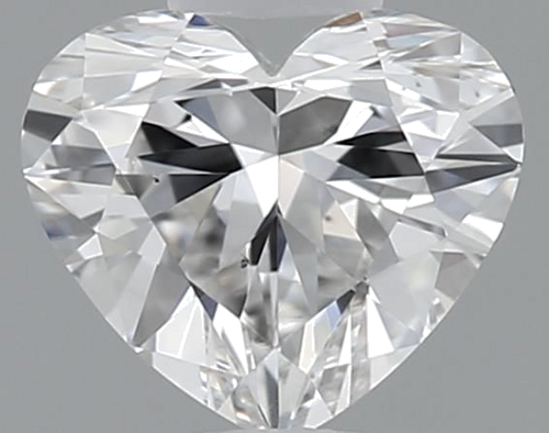 0.3 carat F-VS2 Natūralus Heart Deimantas (1)