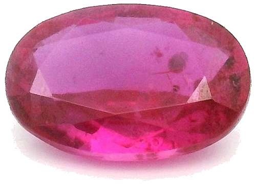 0.63 carat RED Oval Rubinas (1)