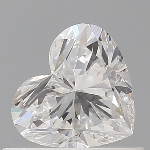 0.51 carat F-SI1 Natūralus Heart Deimantas (1)