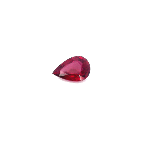 0.51 carat RED Pear Rubinas (1)