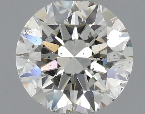 1.05 carat K-SI1 Excellent cut Natūralus Round Deimantas (1)