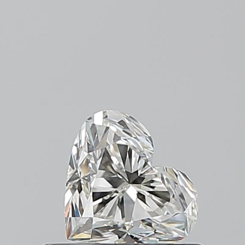 0.5 carat J-VVS2 Natūralus Heart Deimantas (1)