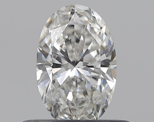 0.4 carat G-SI1 Natūralus Oval Deimantas (1)