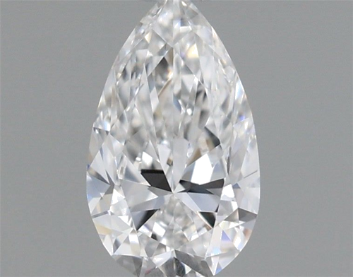 0.42 carat E-VVS1 Natūralus Pear Deimantas (1)