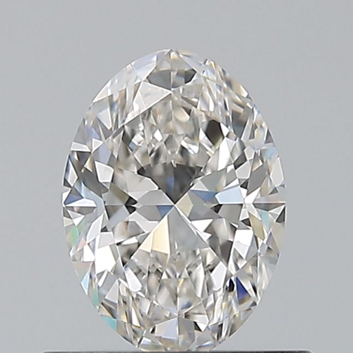 0.6 carat H-VVS2 Natūralus Oval Deimantas (1)