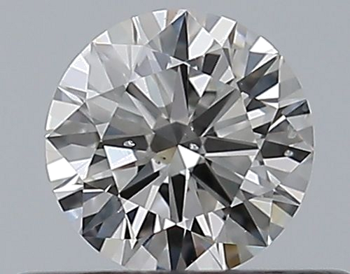 0.31 carat F-SI1 Excellent cut Natūralus Round Deimantas (1)