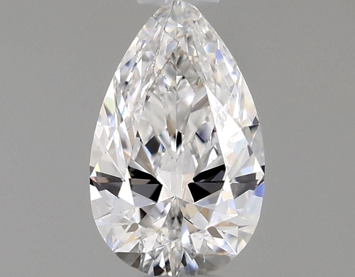 0.4 carat D-VVS1 Natūralus Pear Deimantas (1)