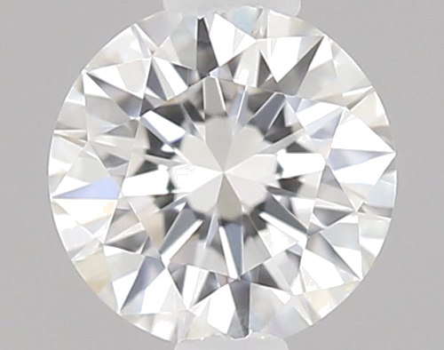 0.18 carat F-VVS1 Excellent cut Natūralus Round Deimantas (1)