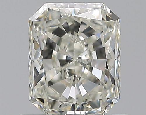 1.0 carat J-SI2 Natūralus Radiant Deimantas (1)