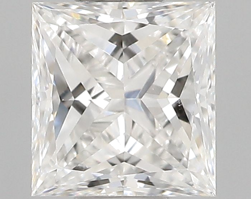 0.3 carat F-VVS1 Natūralus Princess Deimantas (1)