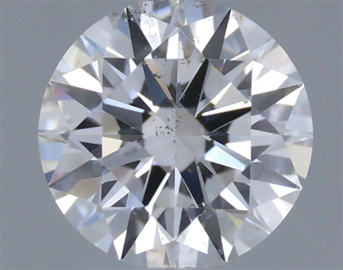 0.34 carat F-SI2 Excellent cut Natūralus Round Deimantas (1)