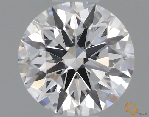 0.5 carat D-IF Excellent cut Natūralus Round Deimantas (1)