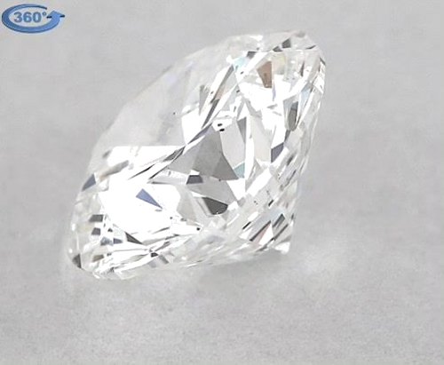 0.71 carat E-VS2 Excellent cut Natūralus Round Deimantas (1)