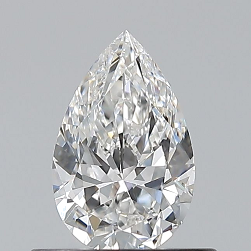 0.51 carat F-VS1 Natūralus Pear Deimantas (1)