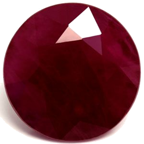 5.05 carat RED Round Rubinas (1)