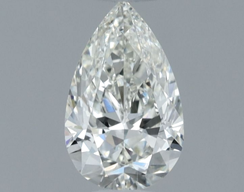 0.5 carat I-SI1 Natūralus Pear Deimantas (1)