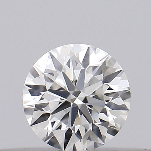 0.16 carat H-VVS1 Excellent cut Natūralus Round Deimantas (1)