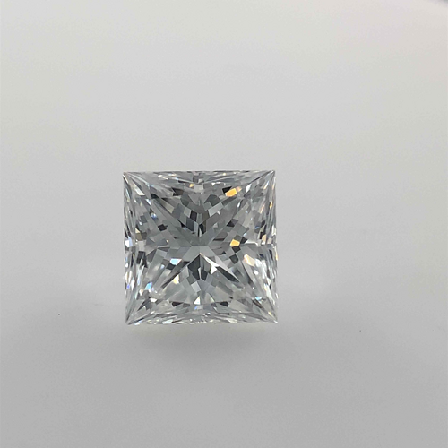 1.2 carat F-SI1 Natūralus Princess Deimantas (1)