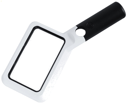 Лупа с регулируемо осветление и две лещи за увеличение (3)