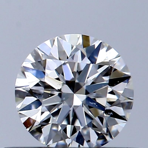 0.33 carat F-SI1 Excellent cut Natūralus Round Deimantas (1)