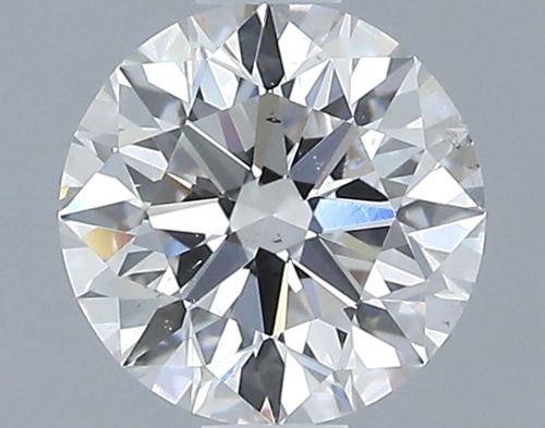 1.01 carat G-SI2 Excellent cut Natūralus Round Deimantas (1)