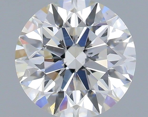 0.52 carat J-SI1 Excellent cut Natūralus Round Deimantas (1)