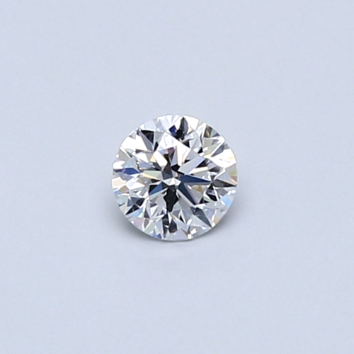 0.23 carat D-VVS2 Very Good cut Natūralus Round Deimantas (1)