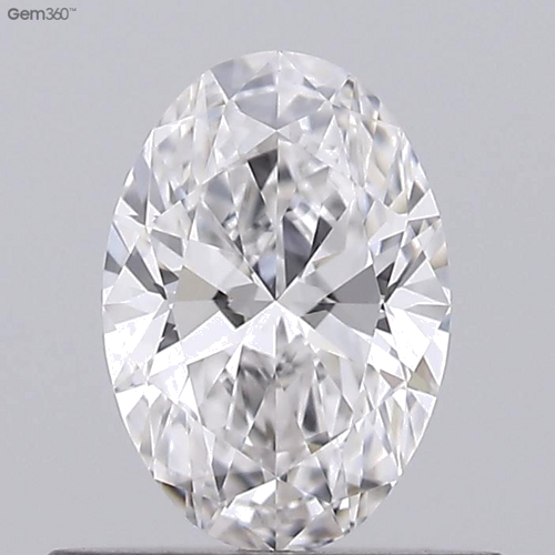 0.51 carat F-VVS1 Natūralus Oval Deimantas (1)