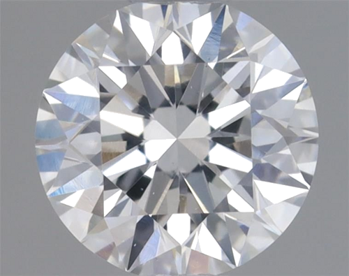 0.4 carat F-SI1 Excellent cut Natūralus Round Deimantas (1)