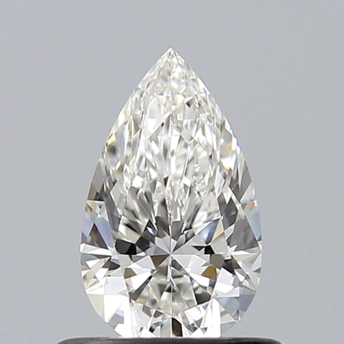 0.53 carat H-VVS1 Natūralus Pear Deimantas (1)