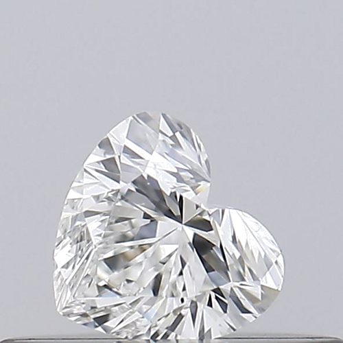 0.17 carat G-VVS1 Natūralus Heart Deimantas (1)