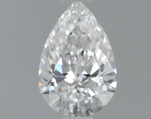 0.3 carat F-VS1 Natūralus Pear Deimantas (1)