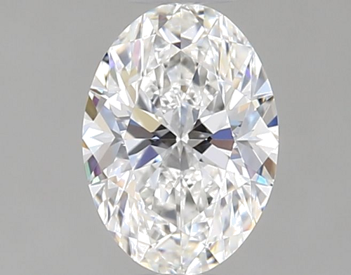 0.5 carat F-VS1 Natūralus Oval Deimantas (1)