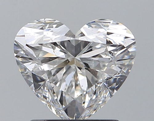1.51 carat E-SI2 Natūralus Heart Deimantas (1)