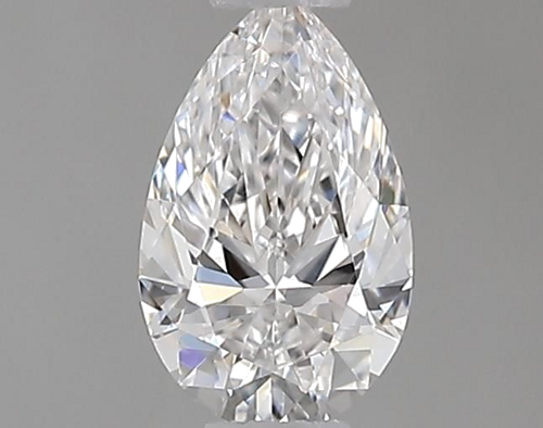 0.3 carat E-VS1 Natūralus Pear Deimantas (1)