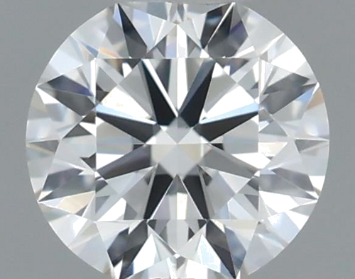 0.34 carat F-VVS2 Excellent cut Natūralus Round Deimantas (1)
