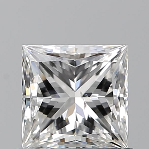 0.91 carat G-SI2 Natūralus Princess Deimantas (1)