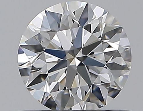 0.57 carat E-VS1 Excellent cut Natūralus Round Deimantas (1)