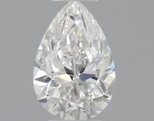 0.23 carat E-VVS2 Natūralus Pear Deimantas (1)