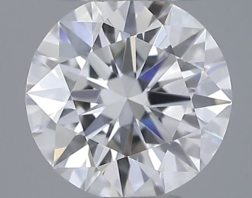 0.37 carat D-VVS1 Excellent cut Natūralus Round Deimantas (1)