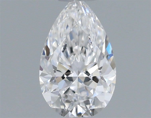 0.31 carat D-VVS1 Natūralus Pear Deimantas (1)