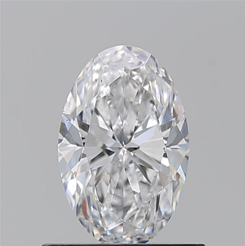 0.7 carat D-SI1 Natūralus Oval Deimantas (1)