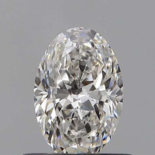 0.5 carat G-VS2 Natūralus Oval Deimantas (1)