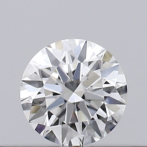 0.16 carat F-VVS1 Excellent cut Natūralus Round Deimantas (1)