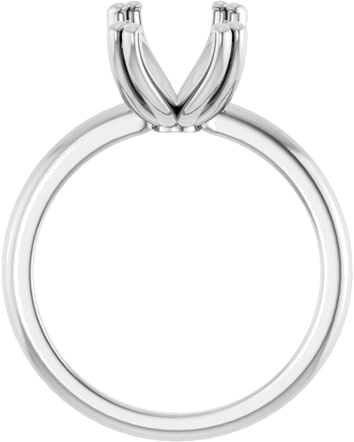 Sužadėtuvių Žiedas „Twin-Prong Octet® Solitaire“ 14k white gold Emerald 10mm x 7mm (2)